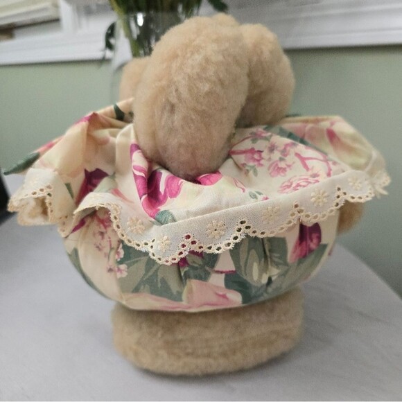 Bouffant bear Potbelly Teddy By Sheri Nickell Vintage 1989 Snickelldoodles NWT - Picture 6 of 8